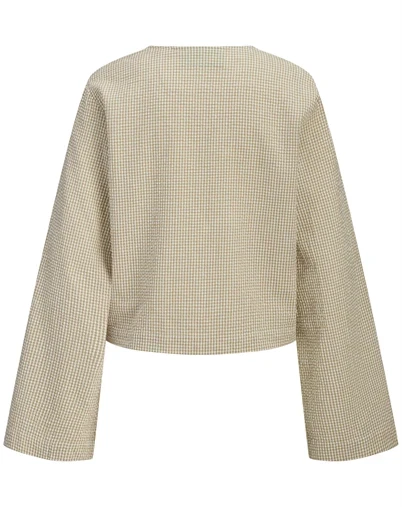 JJXX - JXZoe Seersucker Tie Bluse - Cornstalk